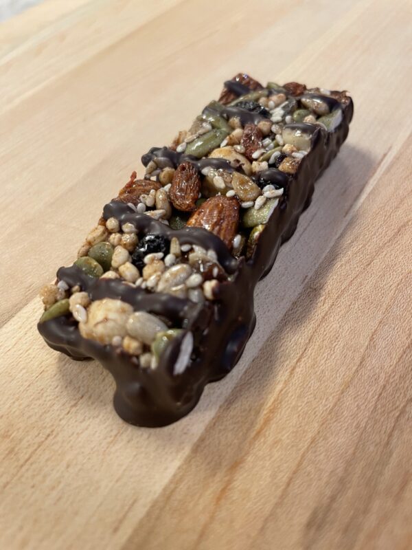 Nut Berry Chocolate Bars with Seeds and Honey (GF)